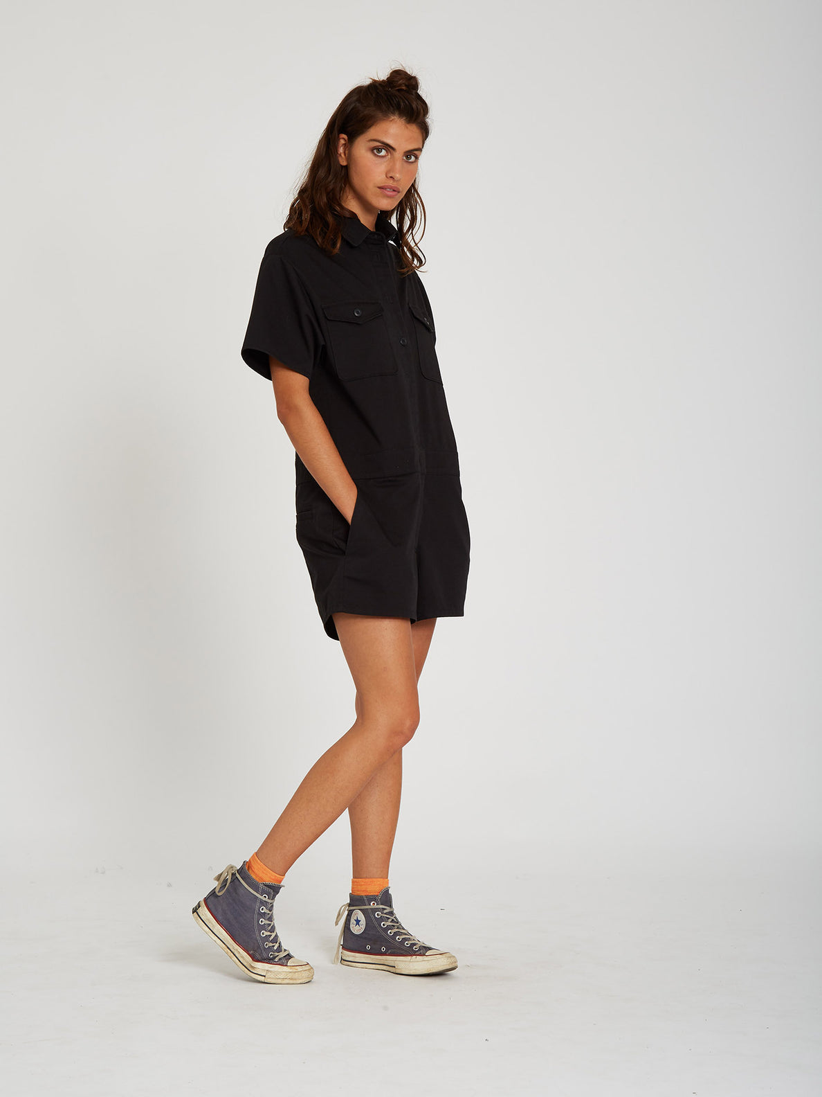 Whawhat Romper - Black (B2812106_BLK) [3]