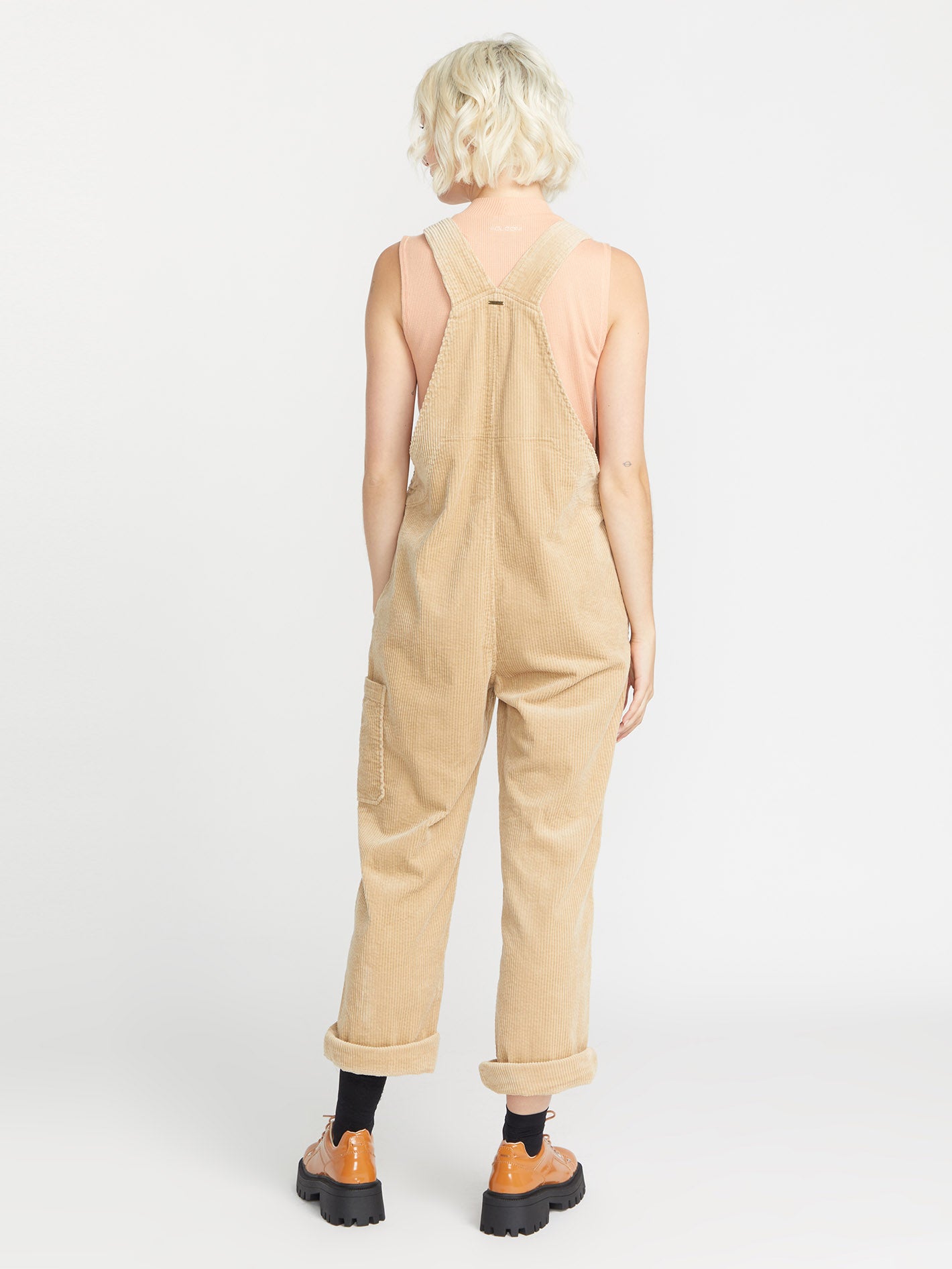 Tutina Volcom Stone Strut – Donna, Vestibilità Rilassata, Stampa All-over, Spalline Regolabili