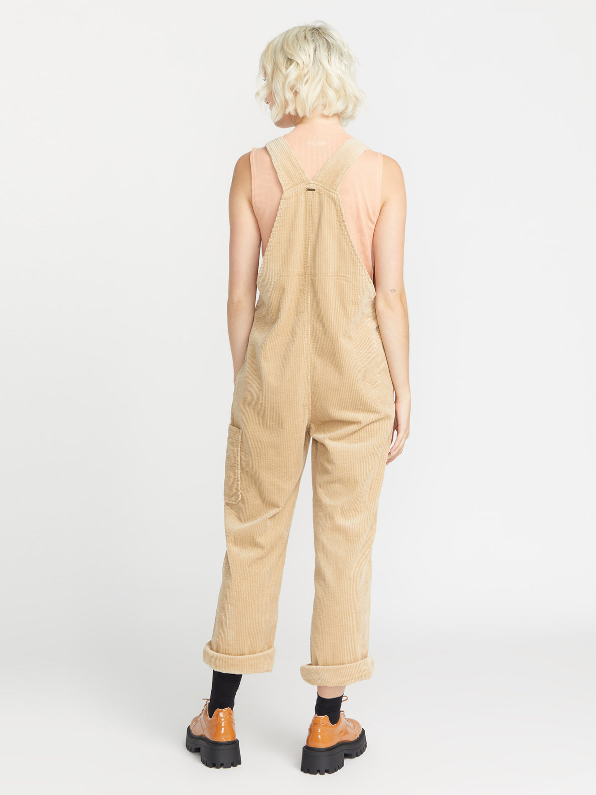 Stone Street Overall KHAKI Women Volcom EUROPE Volcom Europe