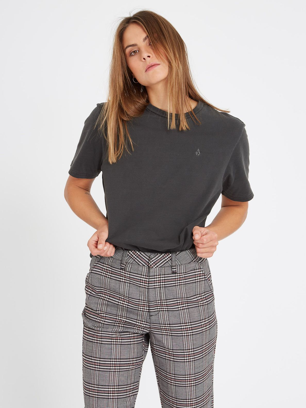 Solid Stone T-shirt - BLACK (B3512113_BLK) [3]