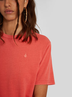 Solid Stone T-shirt - Rosewood (B3512113_ROS) [2]