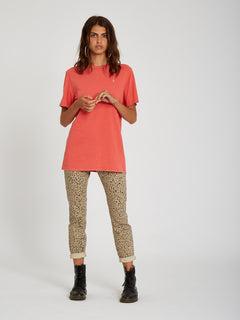 Solid Stone T-shirt - Rosewood (B3512113_ROS) [3]