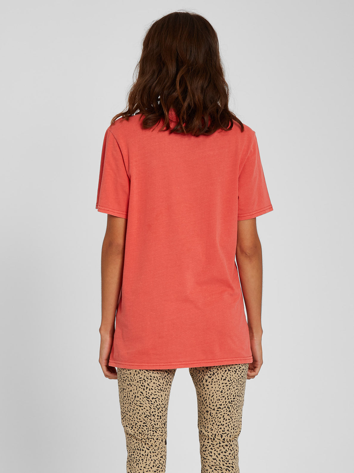 Solid Stone T-shirt - Rosewood (B3512113_ROS) [B]