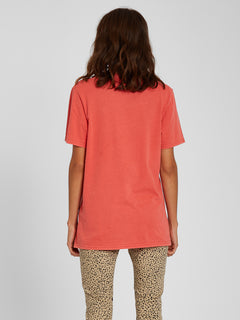 Solid Stone T-shirt - Rosewood (B3512113_ROS) [B]