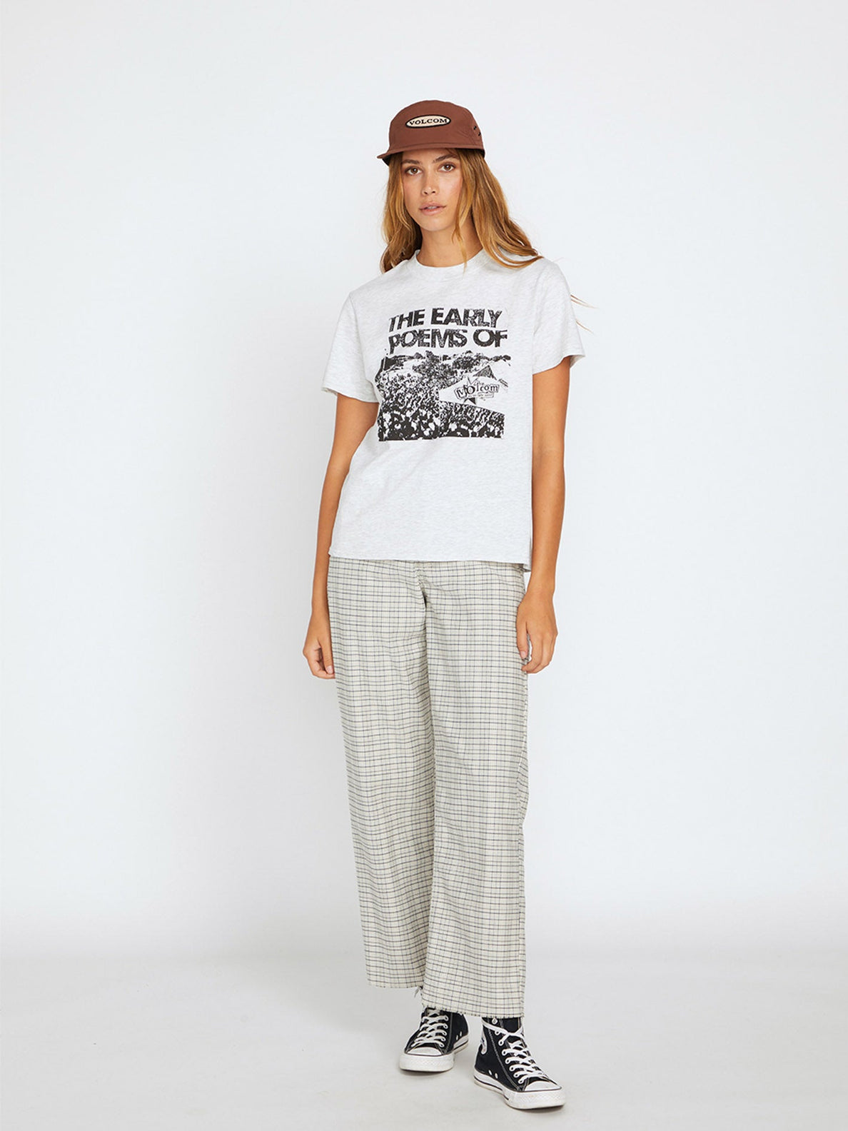 Lock It Up T shirt LIGHT GREY Women Volcom EU Volcom Europe