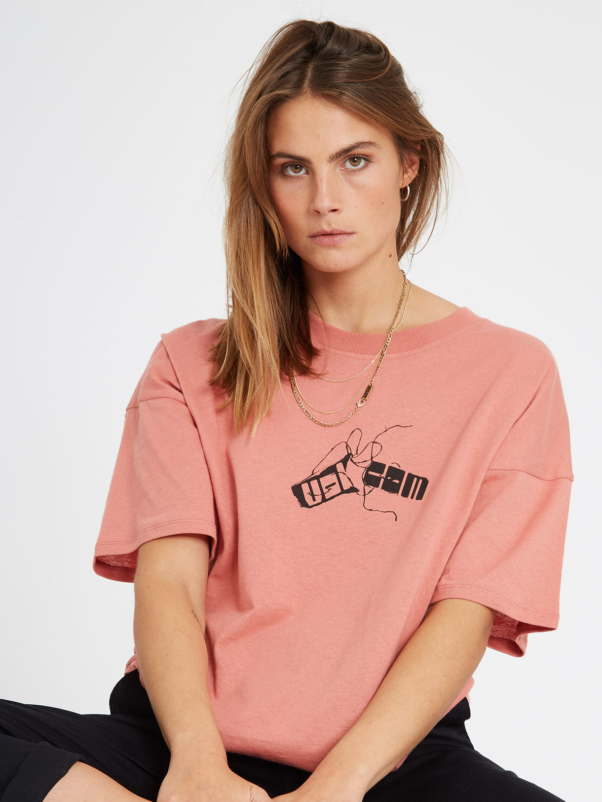 Voltrip T-shirt - SEPIA (B3532106_SEP) [4]