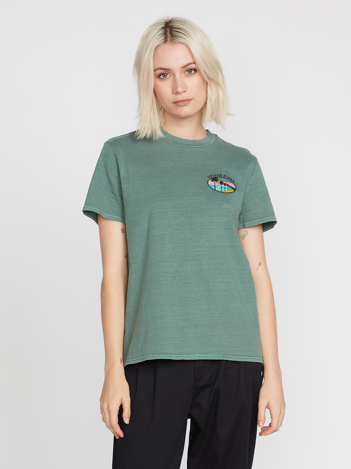 Lock It Up T-shirt - DARK PINE (B3532200_DPN) [F]