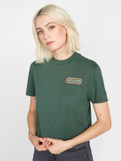 Pocket Dial T-shirt - DARK PINE (B3532201_DPN) [1]