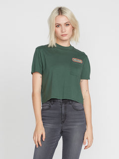 Pocket Dial T-shirt - DARK PINE (B3532201_DPN) [F]