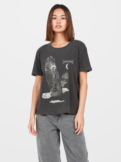 TRULY RINGER TEE (B3542202_BLK) [F]