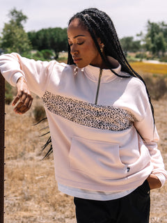 Stone Stacked Sweatshirt - SAND