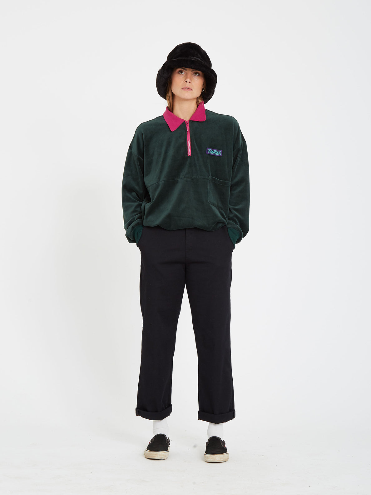 Sweety Smoothy Pullover - SCARAB (B4132103_SCB) [15]