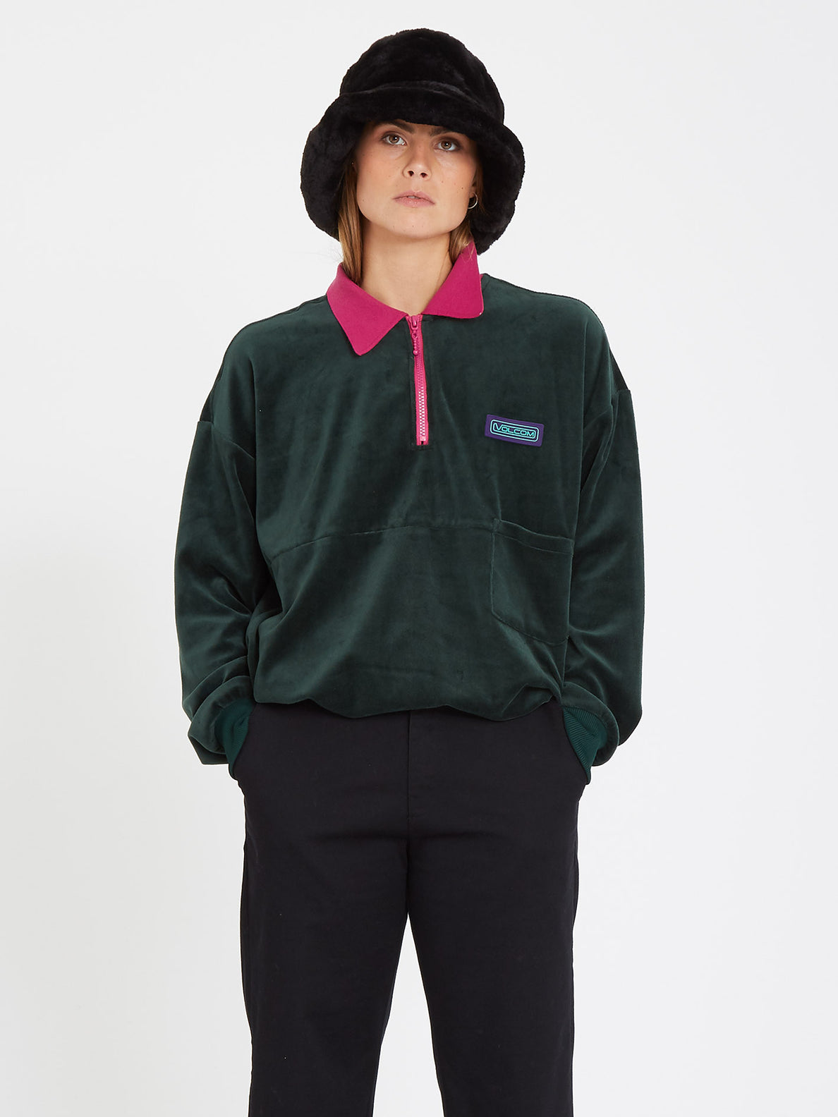 Sweety Smoothy Pullover - SCARAB (B4132103_SCB) [F]