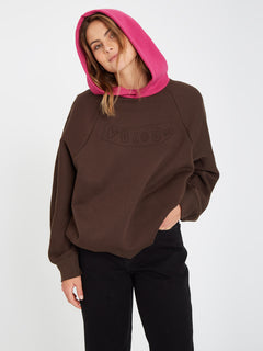 Weirdi Hoodie - DARK BROWN (B4132104_DBR) [6]