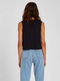 Stone Hour Crop Tank - Black (B4512102_BLK) [B]