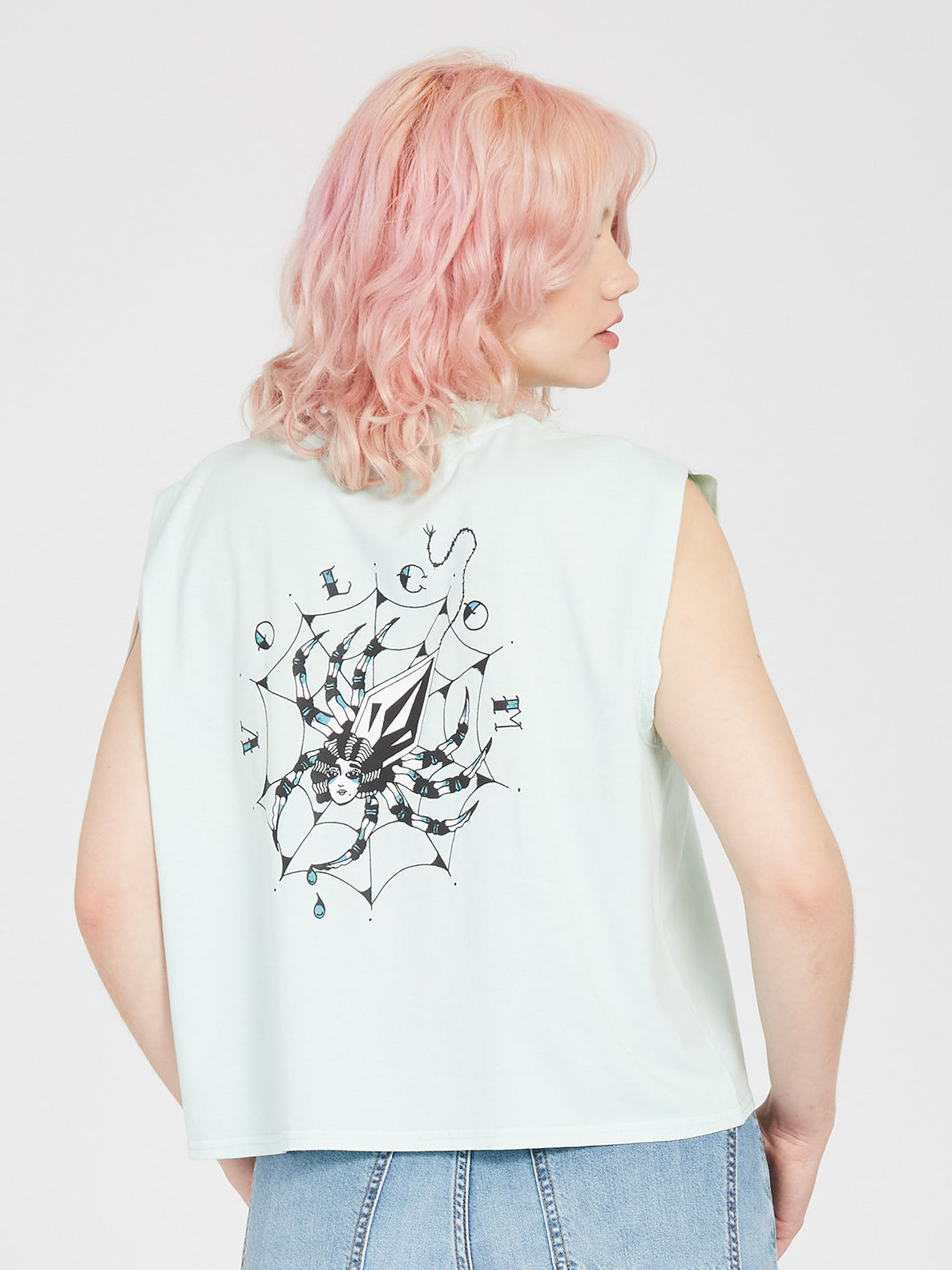 Aqua sleeveless 2024 top