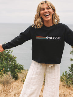 Truly Stoked Sweatshirt - BLACK (B4632000_BLK) [100]