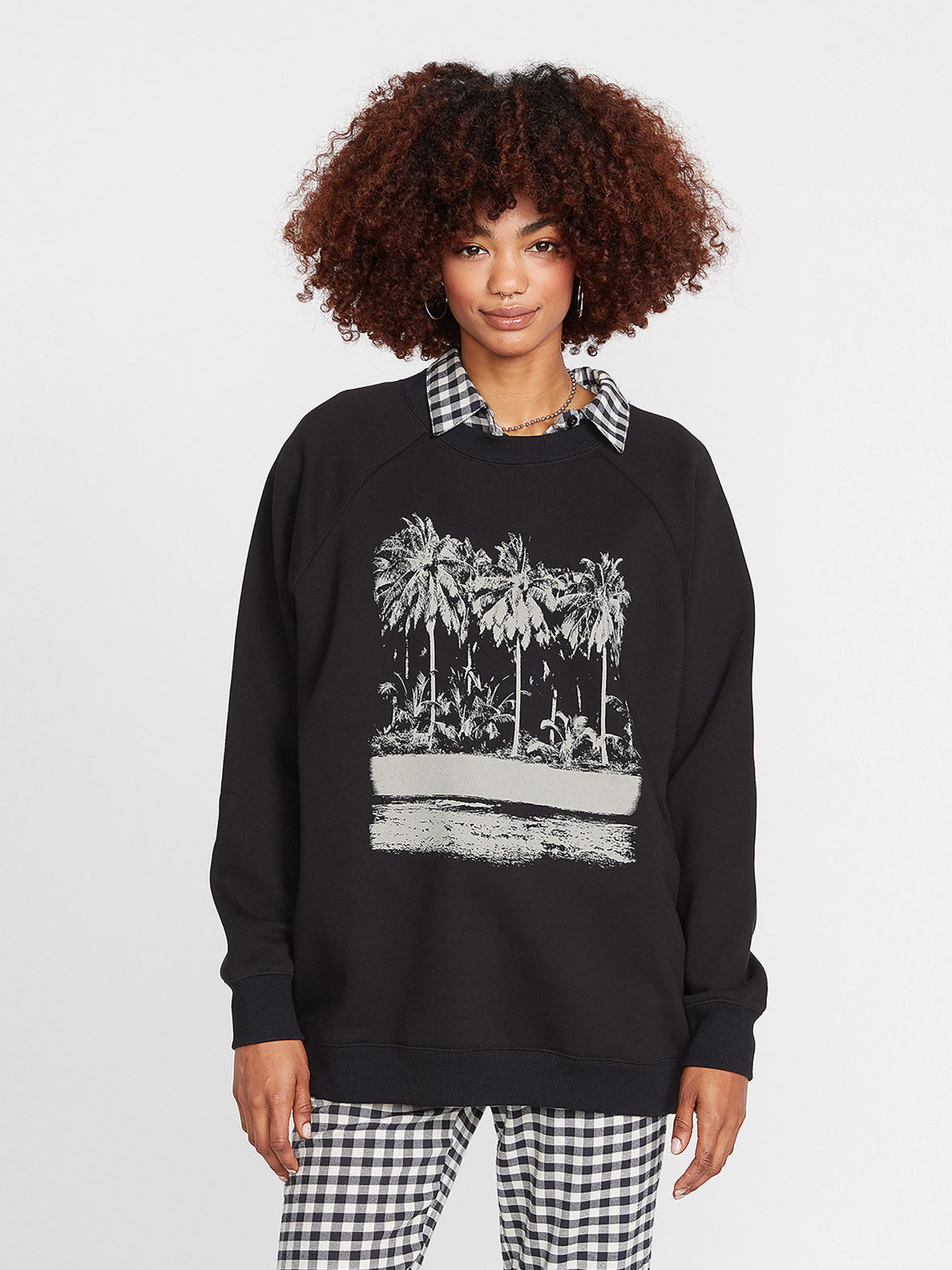 Coco Ho Sweatshirt - BLACK (B4632203_BLK) [F]