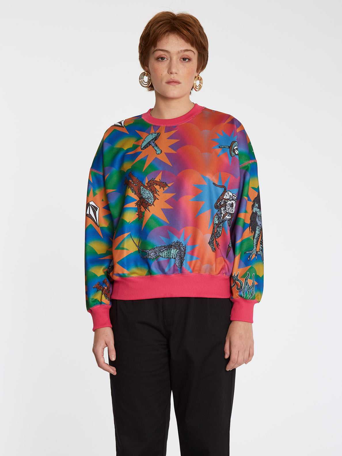 Chrissie Abbott X French Sweatshirt - MULTI – Volcom Europe