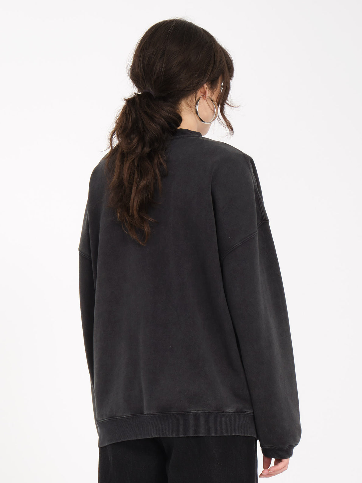 Max Sherman Sweatshirt - BLACK - Women - Volcom EUROPE – Volcom Europe