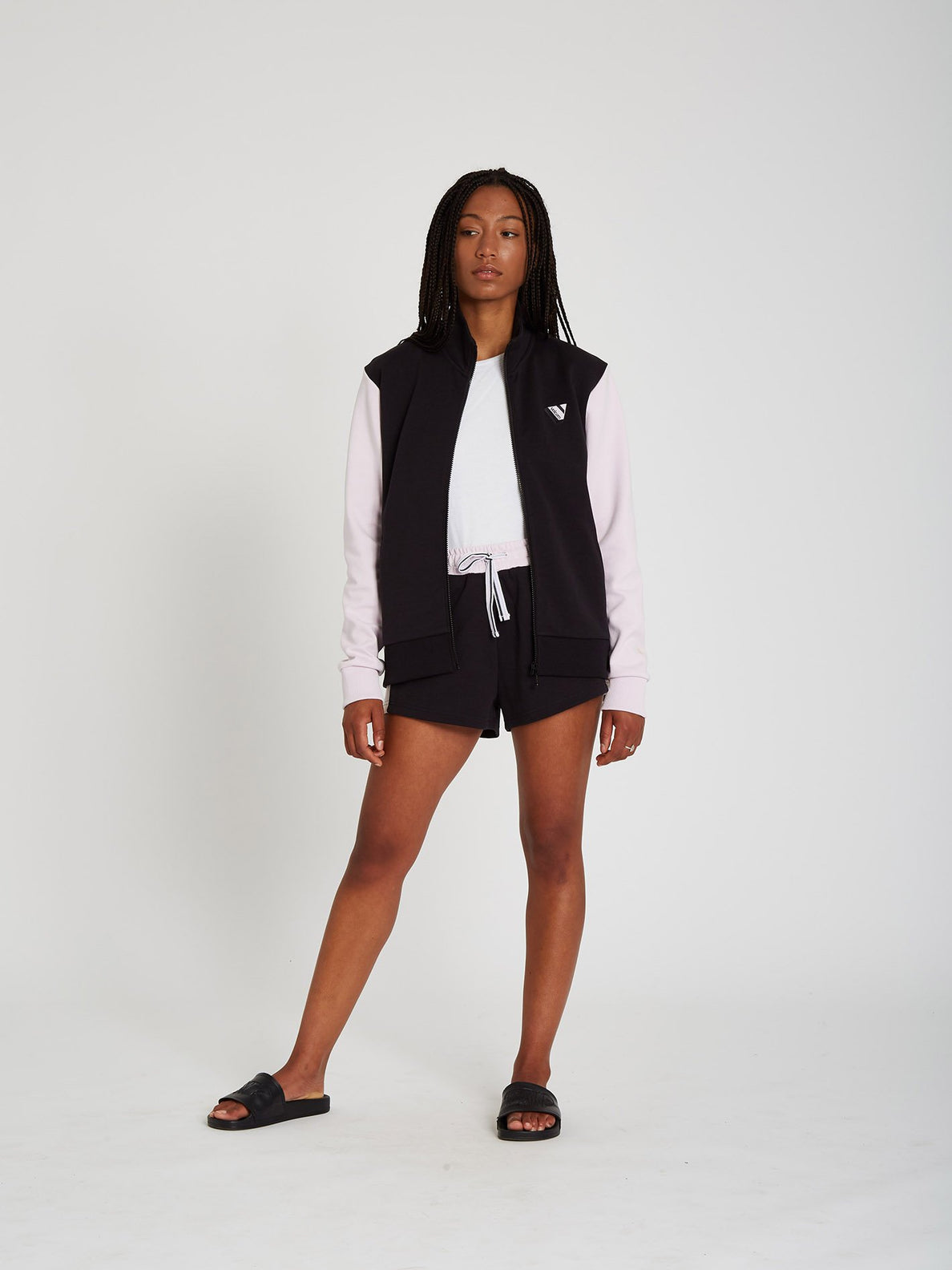 Siiya Track Sweatshirt - Black (B4812100_BLK) [6]
