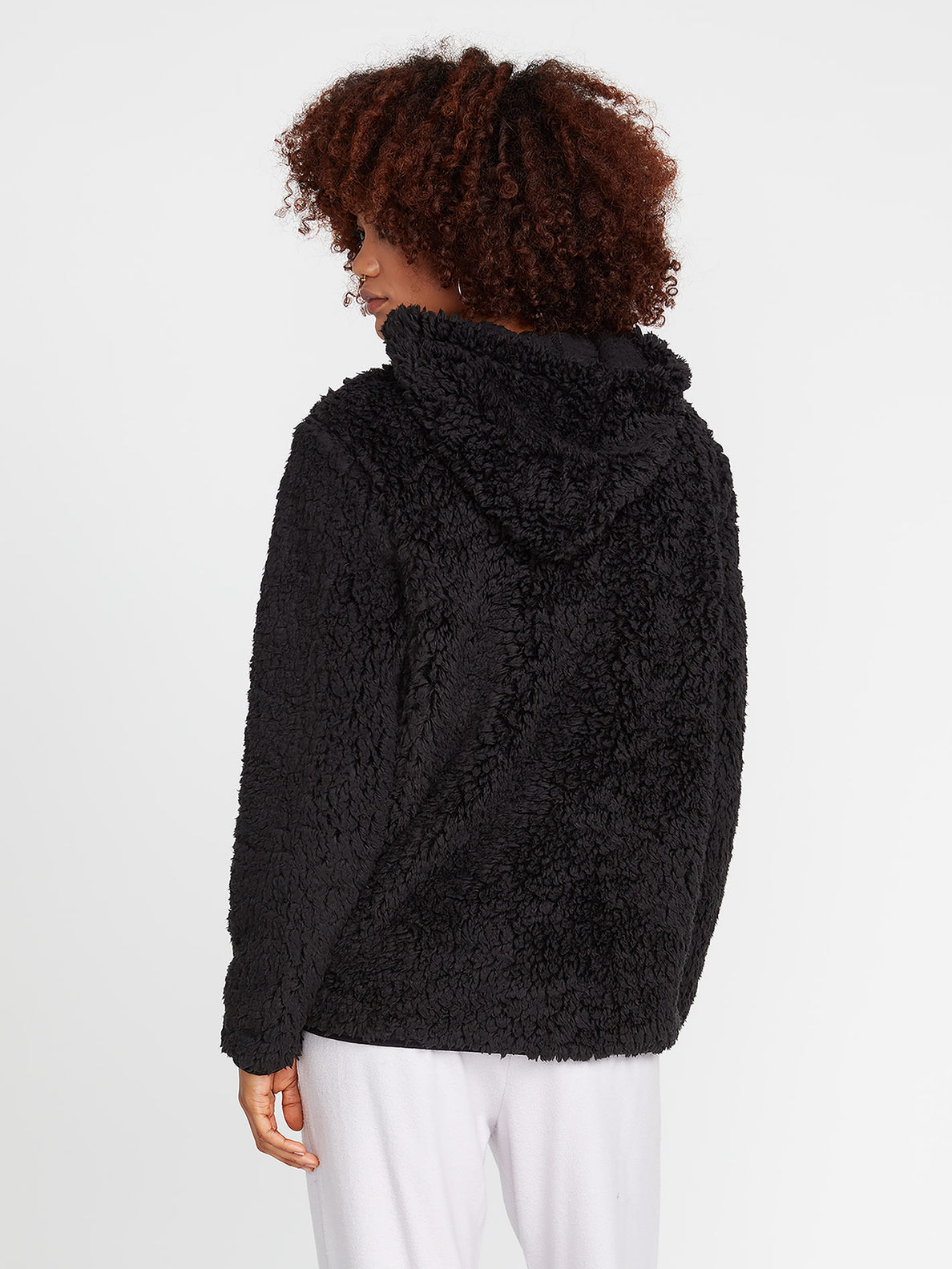 Lil Phuz Up Zip Hoodie - BLACK (B4812101_BLK) [B]