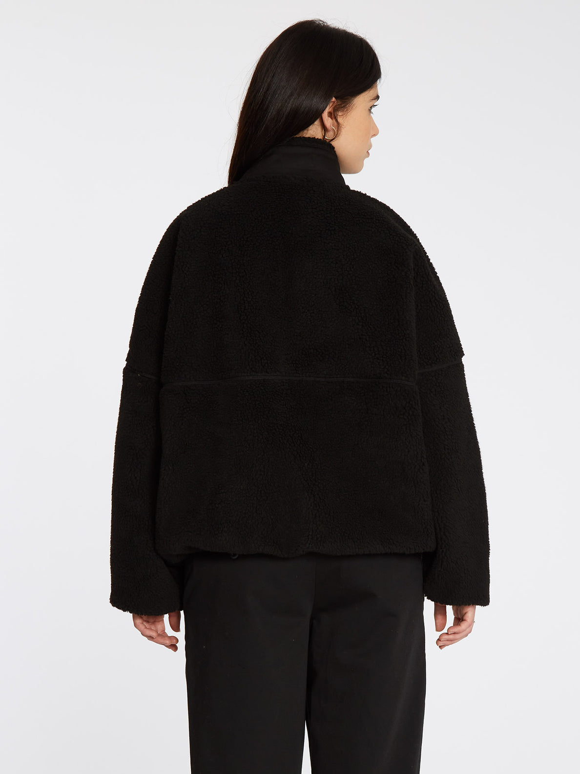 Fuzoff Sherpa Jacket - BLACK (B4832202_BLK) [B]