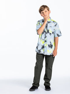 Saturate Shirt - LIME TIE DYE - (BOYS) (C0412231_LTD) [5]