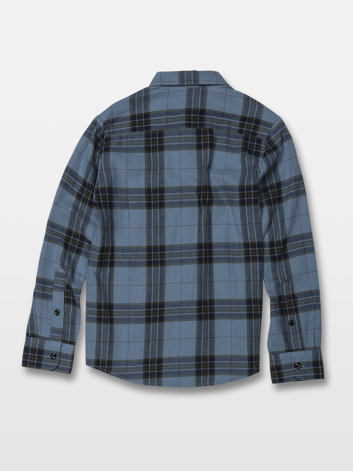Caden Plaid Shirt - Blue Rinse (C0531906_RNE) [B]