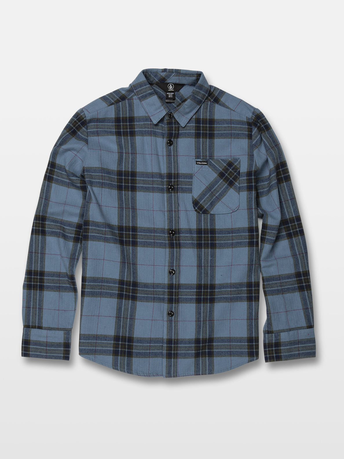 Caden Plaid Shirt - Blue Rinse (C0531906_RNE) [F]