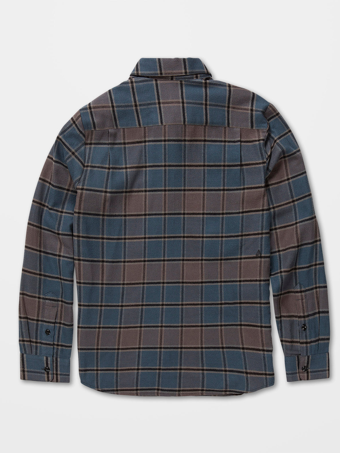Caden Plaid Shirt - MARINA BLUE - (KIDS) (C0532203_MRB) [B]