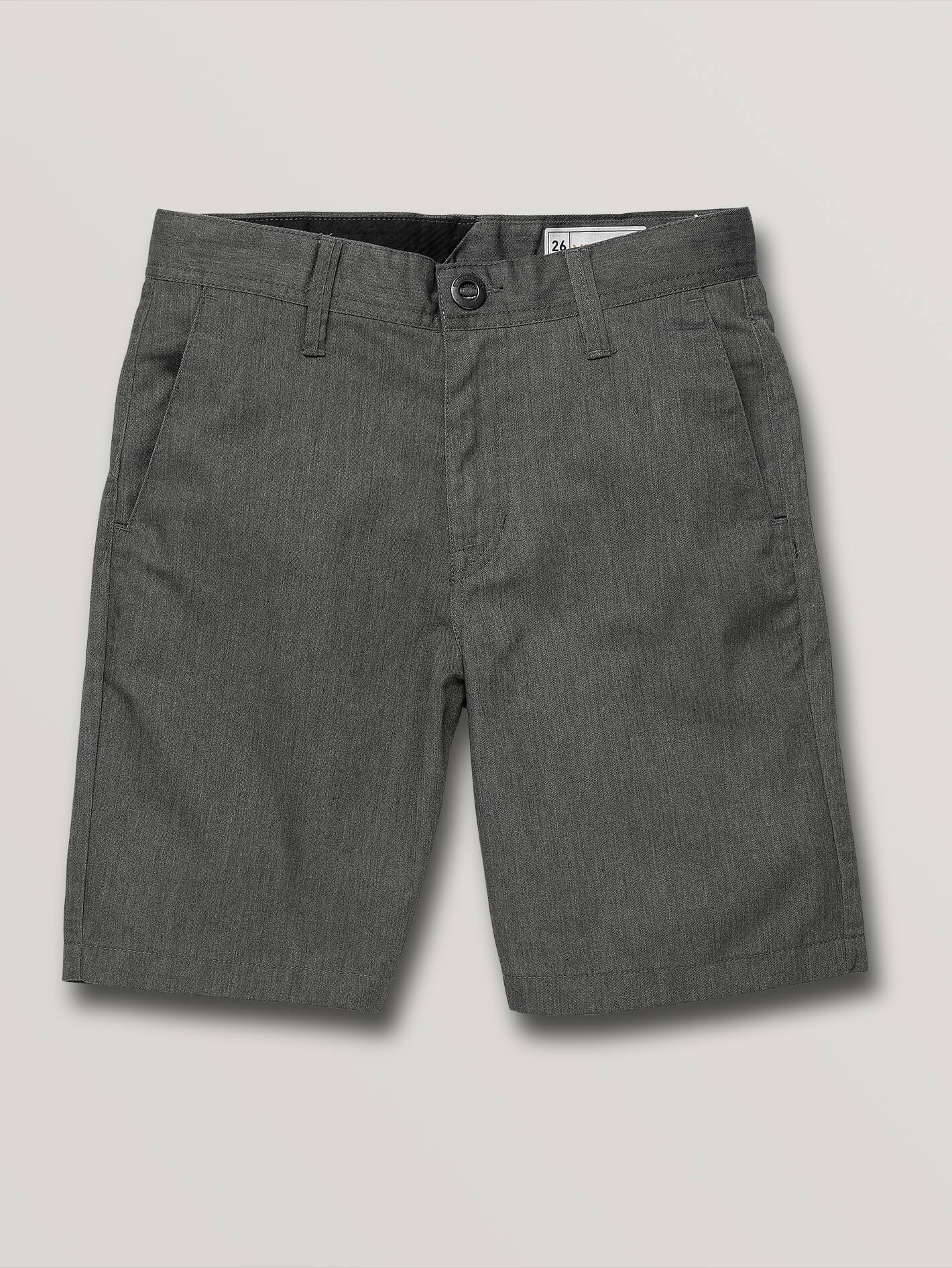 Frickin Chino Short - CHARCOAL HEATHER - (BOYS)