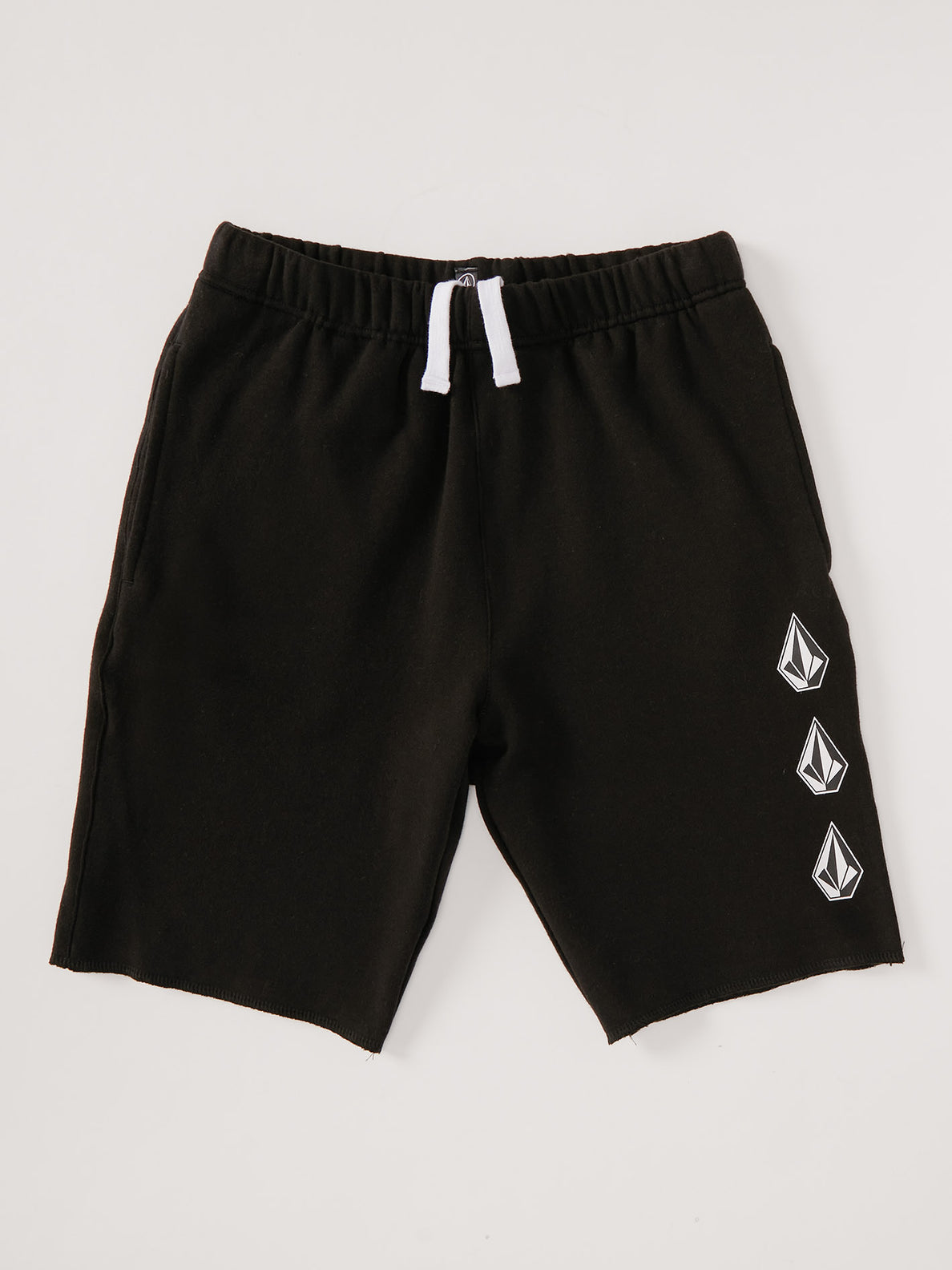 ICONIC STONE FLEECE SHORT (C1032102_BLK) [1]