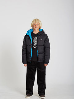 Iconic Stoned Jacket (Reversible) - BLACK - (KIDS) (C1732200_BLK) [B]