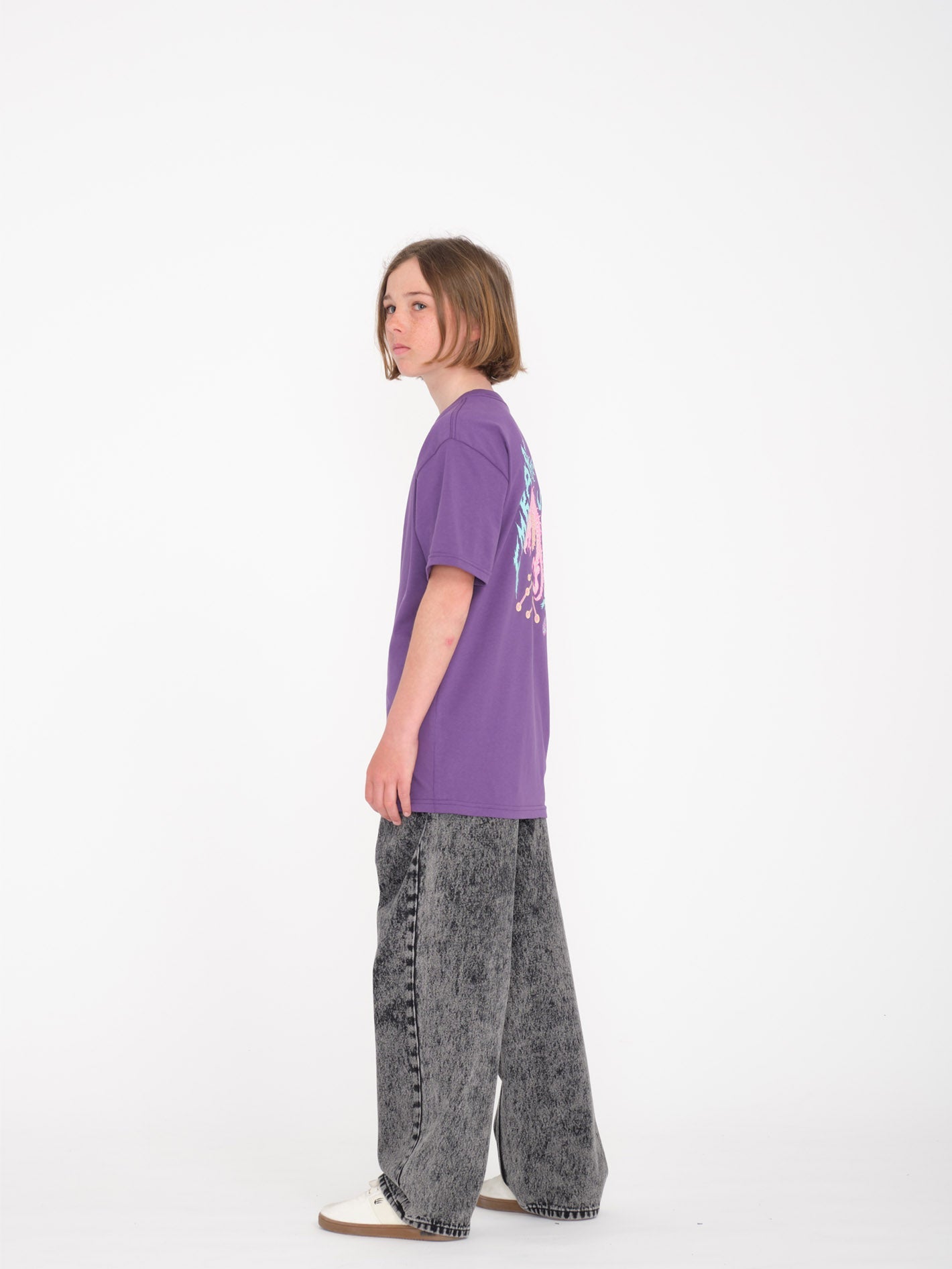 Billow Jeans - LIGHT ACID BLACK - (KIDS) - Volcom EU – Volcom Europe