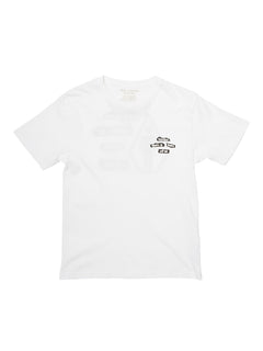 YEAH VOLCOM SS TEE YOUTH (C3532056_WHT) [F]