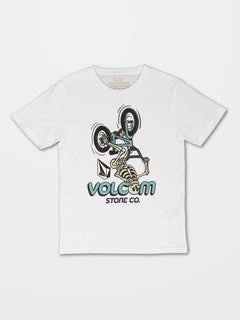 Skele Flip T-shirt - WHITE - (KIDS) (C3532238_WHT) [F]