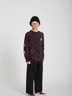 Iconic Stone Dye T-shirt - MULBERRY - (KIDS) (C3632201_MUL) [F]