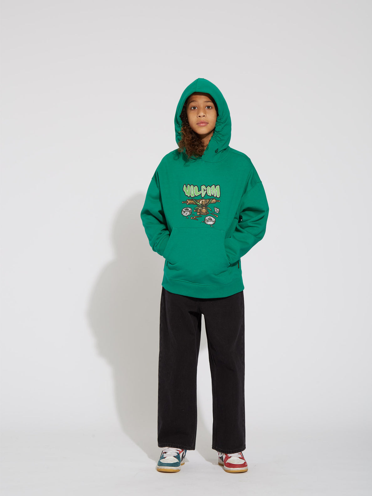 Todd Bratrud Hoodie - SYNERGY GREEN - Kids - Volcom EU – Volcom Europe