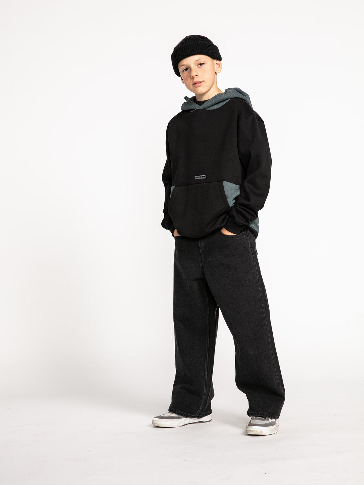 Forzee Hoodie - BLACK - (KIDS) (C4132204_BLK) [11]