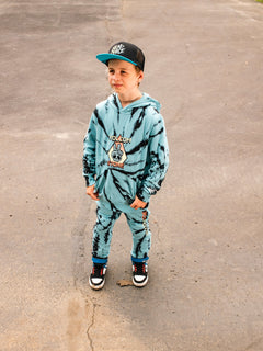 Caiden Hoodie - PALE AQUA - (KIDS)