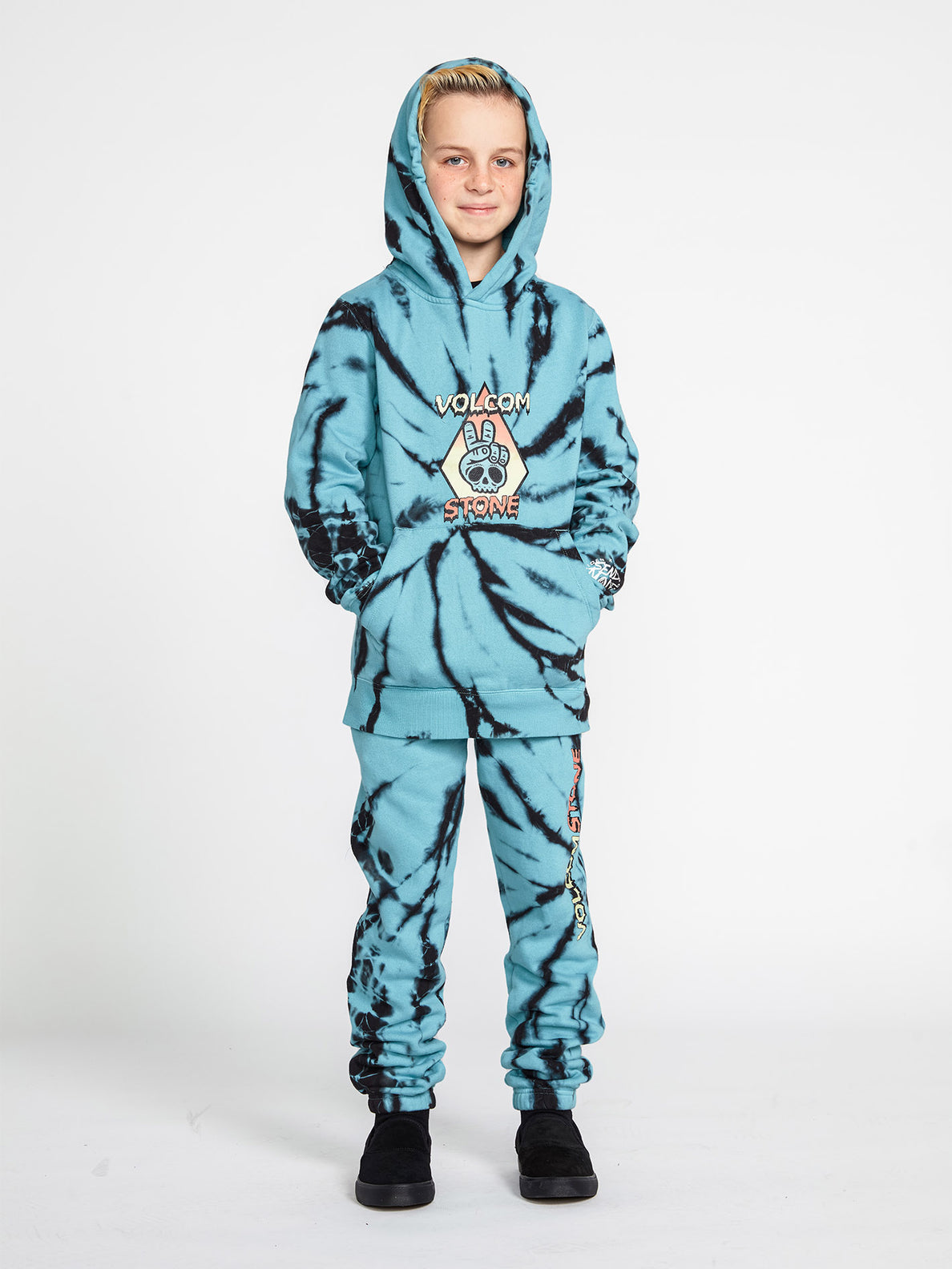 Caiden Hoodie - PALE AQUA - (KIDS) (C4132230_PAQ) [F]