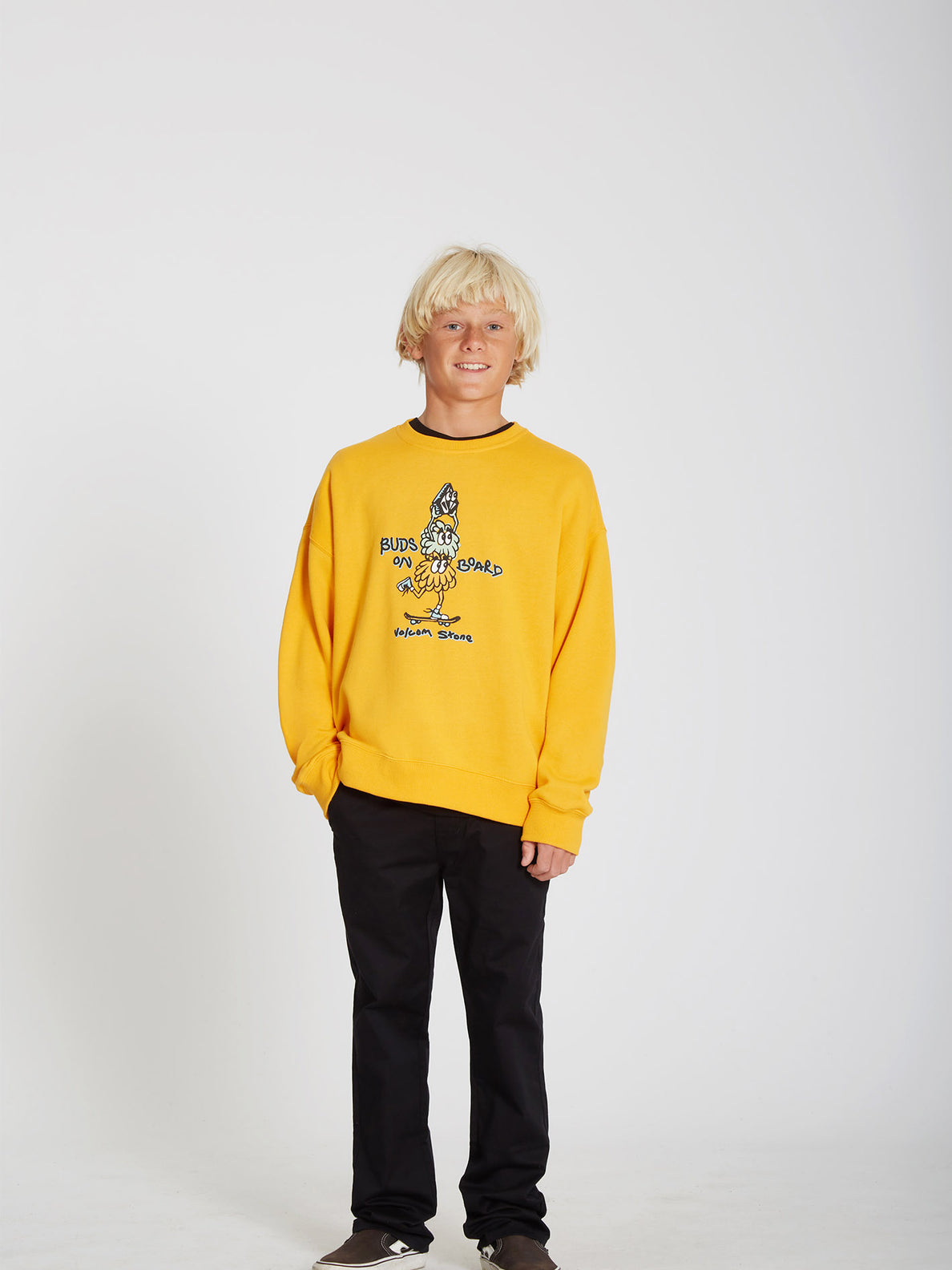 Budonboard Sweatshirt - SUNBURST - (KIDS) (C4632231_SBU) [F]