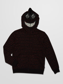 Volrepeater Full Zip Hoodie - BLACK - (BOYS) (C4832100_BLK) [F]