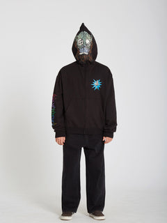 Chrissie Abbott X French Full Zip Hoodie - BLACK - (KIDS) (C4832200_BLK) [12]