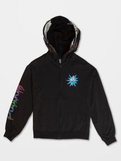 Chrissie Abbott X French Full Zip Hoodie - BLACK - (KIDS) (C4832200_BLK) [1]