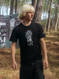 Vaderetro T-shirt - BLACK - (KIDS)