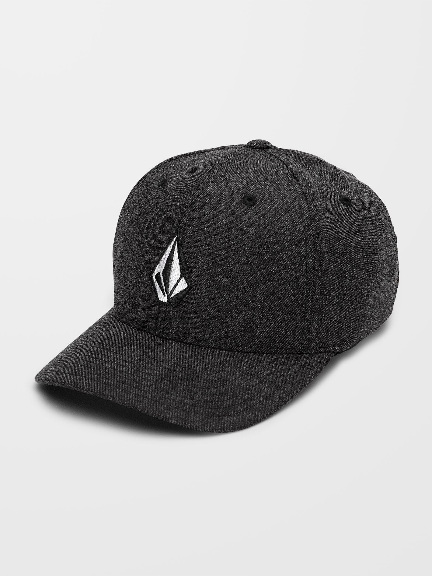 Full Stone Heather Flexfit Cap - CHARCOAL HEATHER