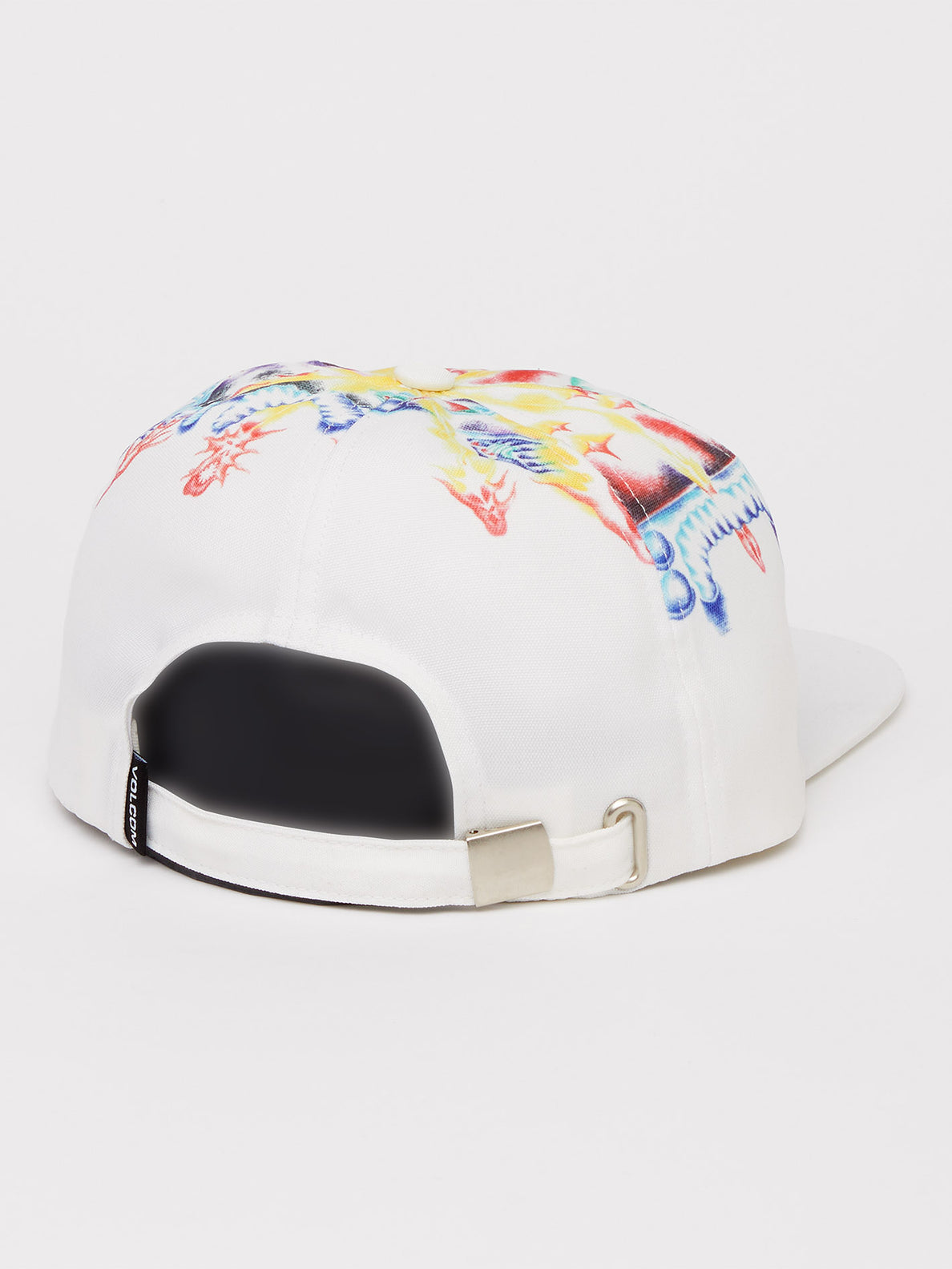 White volcom hat top