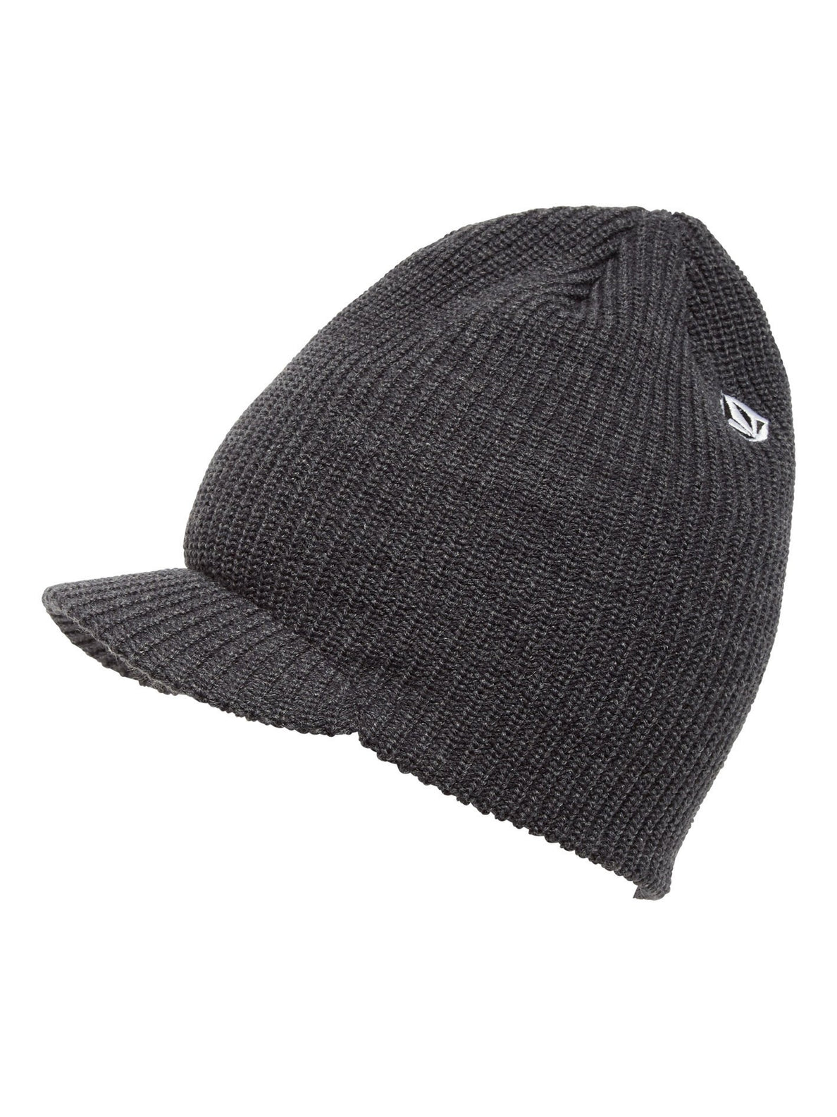 Full Stone Visor Beanie CHARCOAL HEATHER Volcom Europe